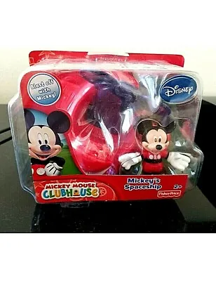 FISHER-PRICE Disney Junior Mickey Mouse Clubhouse Mickey's Spaceship Set *NEW* • $11.99