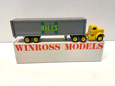 Halls Transportation Winross 1/64th Scale Freight Truck Model • $28.95