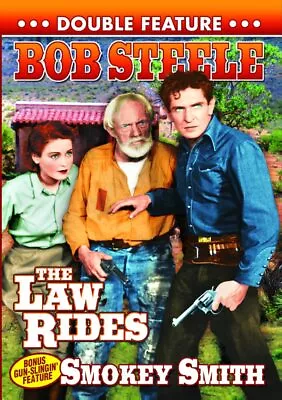 Bob Steele Double Feature: The Law Rides (1936) / Smokey Smith (1936) (DVD) • $14.08