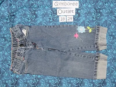 18-24 Mo Gymboree Outlet Smart And Sweet Bird Jeans • $4.75