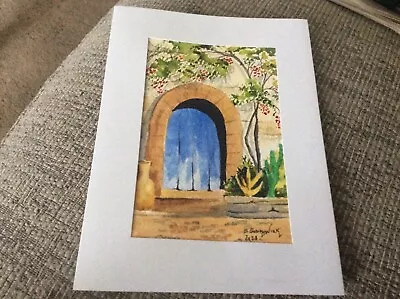 £6.50 • Buy Hand Painted Greetings Card In Watercolour 