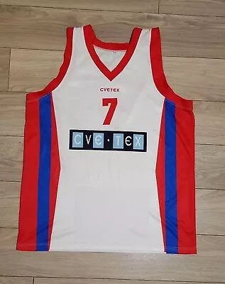 Cvetex Retro Vintage Match Worn Jersey Shirt Trikot Mailot Yugoslavia Xl Size • $49