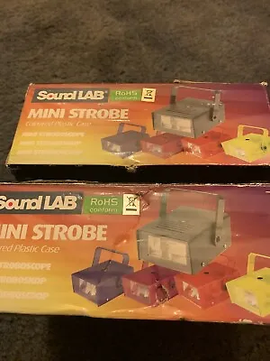 £20 • Buy Sound Lab Mini Strobe Light G011pe