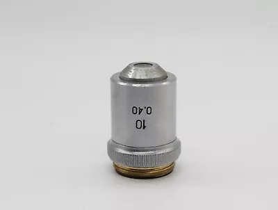 LOMO Microscope Objective 10x 0.40 Luminiscense RMS 160 #CK2 • $59