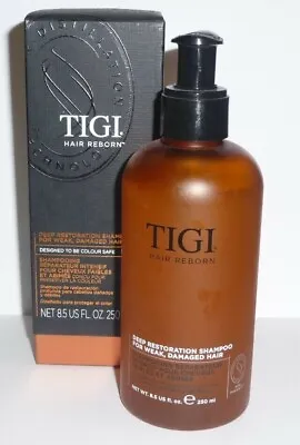 TIGI Hair Reborn Deep Restoration Shampoo 250ml Weak Damaged Hair • £7.20