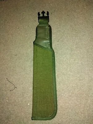 FIVE X British Army SA80 Frog Bayonet/Sheath/Scabbard Olive Green  NEW Free Post • £29.95