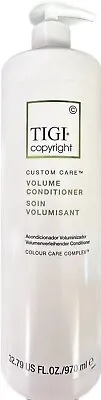 Tigi Copyright Custom Care Volume Conditioner 32.79 Oz • $9.50