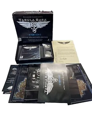 Richard Garriott's TABULA RASA Limited Collector's PC Cd Big Box Edition Game • £19.95