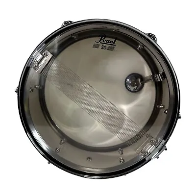 Pearl SS Steel Shell Snare Drum 14in X 6in • $59.99
