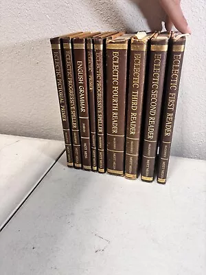 1982 The Original McGuffey's Eclectic Series Readers - 7 + 1 Volume Set • $50