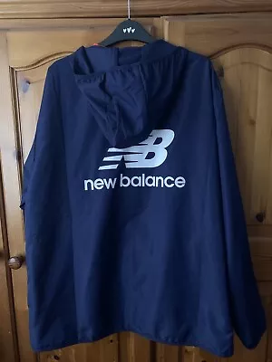 New Balance London Marathon 2022 Jacket Brand New Small Navy/Dark Blue • £20.99