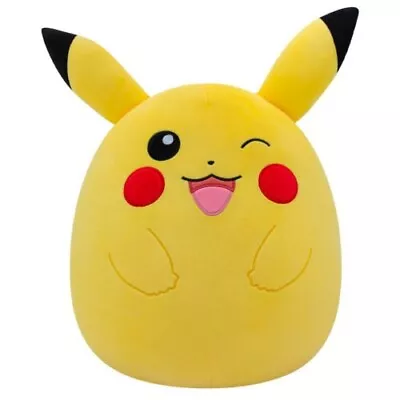 Squishmallows Pokemon Winking Pikachu 20  Extra Large Plush Soft Toy • $99