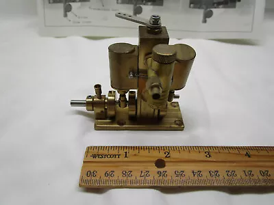 Microcozm M36 Twin Cylinder Marine Steam Engine • $60