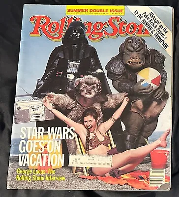 STAR WARS Rolling Stone Magazine 400/401 July 21-August 4 1983 Carrie Fisher • $10