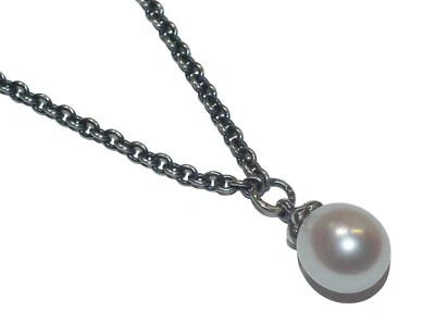 $135.66 • Buy Genuine Trollbeads Silver Pearl Fantasy Necklace - 54100