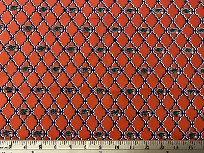 RARE OOP UNIVERSITY OF FLORIDA GATORS Trellis 15.5 Inch (15.5x42”) 100% Cotton • $9.99