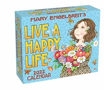 Mary Engelbreit's 2022 Day-to-Day Calendar Live A Happy Life • $18.43