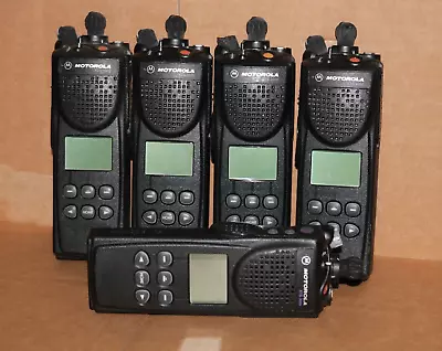 LOT OF 5 Motorola XTS3000 H09KDF9PW7BN VHF M2 136-174 MHz • $499.99