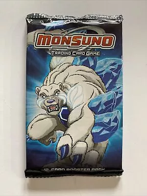 Monsuno Trading Card Game Booster Pack Topps TCG CCG Blue New! • $3.20