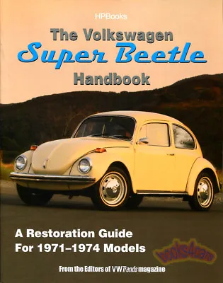 Beetle Manual Restoration Volkswagen Super Guide Shop Handbook 71 74 72 • $35.55