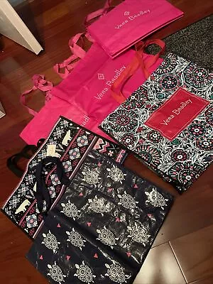 SIX Vera Bradley Reusable Shopping Tote USED BUT IN GREAT CONDITION • $15