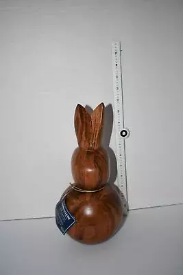 Southern Living Easter Collection Wooden Bunny Figurine #L-S3BUN200 NWT • $39.99