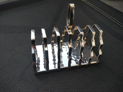 £7.50 • Buy Vintage  Olde Hall  Stainless Steel Toast Rack. 6 Slice. Very Good Condition. 