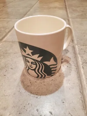 Starbucks Logo Large Ceramic Coffee Mug Wide Mouth 28oz Enormous Unit Of A Mug • $14.74