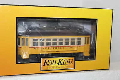 Mth 30-5201  Rail King Bump-n-go  Market Street   Operating Trolley • $89.95