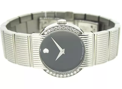 MOVADO Diamonds Sport CONCERTO 84.G4.18.42.S Quartz Stainless Steel Watch 26 MM • $610.94