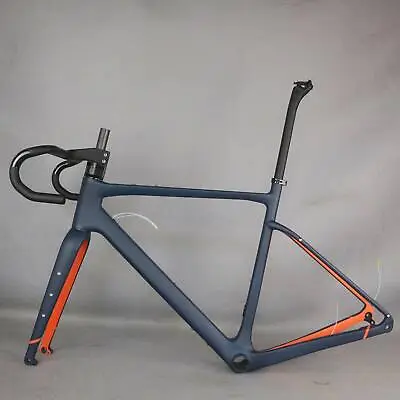 Carbon Fiber Gravel BIke Frame Road Racing Bicycle Frameset 49/52/54/56/58cm • $856.90