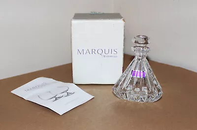 Waterford Crystal Marquis ILLUSION PERFUME BOTTLE W/ STOPPER #40027528 4.25 -NIB • $26