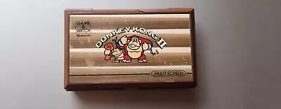 Donkey Kong 2  Nintendo Game Watch Vintage Lcd Game  • $30