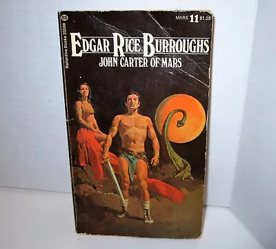 John Carter Of Mars #11 Martian Series By Edgar Rice Burroughs 1973 Paperback • $3.95