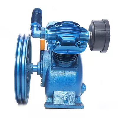 5HP 4KW V Style 2-Cylinder Air Compressor Pump Motor Double Head 2-Stage 175psi • $266