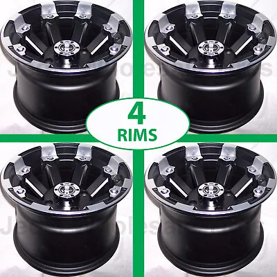 4) 12  Rims Wheel Some John Deere GATOR XUV UTV ATV 12x7 5/4.5 Type 393 Aluminum • $586.56