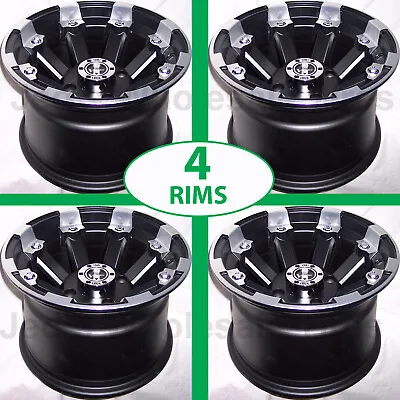 4) 12  Rims Wheel Some John Deere GATOR XUV UTV ATV 12x8 5/4.5 Type 393 Aluminum • $601.95