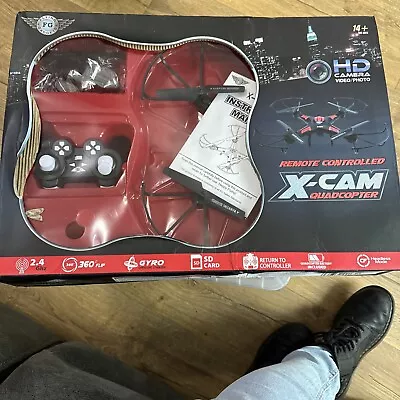 Remote Controlled X-cam Quadcopter By Flying Gadget - New Never Opened • £0.99