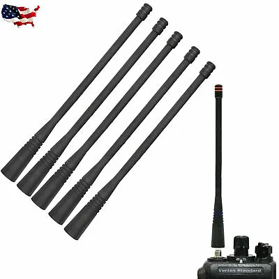 Lot 5 UHF 6.2 Inch Antennas For Vertex VX824 VX261 VX264 Portable • $10.70