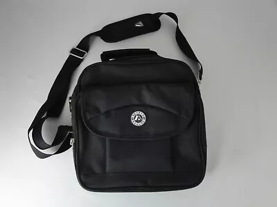Everest Black Utility Bag Messenger Style Adjustable Strap Canvas Hike Hiking • $15.11