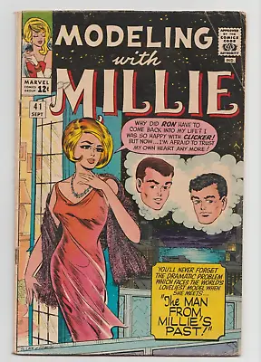 MODELING WITH MILLIE Comic Book #41 Marvel Comics 1965 LOW GRADE • $11.21