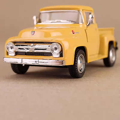 Yellow 1956 Ford F-100 Ute Pick-up 1:38 Scale Die-cast Collectible Model Car • $30