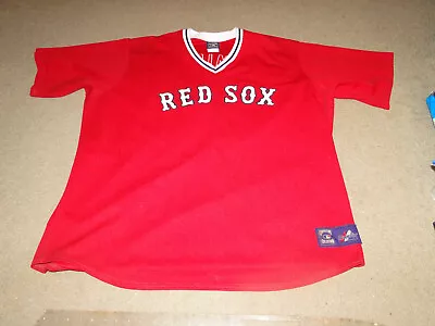 Boston Red Sox # 24 Manny Ramirez Mlb Throwback Jersey By Majestic Adult 3xl • $25