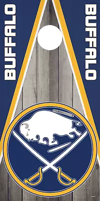 Corn Hole Board Wrap - Buffalo Sabres Set Cornhole • $59.99