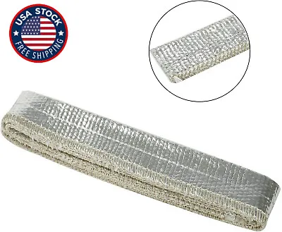 1-1/4'' Insulation Sleeve Metallic Heat Shield Sleeve Wire Hose Protect Cover 3' • $9.78