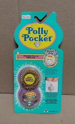 Polly Pocket Princess Polly's Necklace Vintage Bluebird 1992 New • $76.43