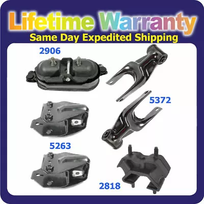 M805 Engine Motor & Trans. Mount Set For 06-11 Chevrolet Impala Monte Carlo 3.5L • $65.62