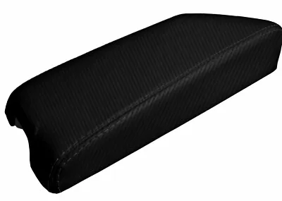 Console Lid Armrest Cover Carbon Fiber For Infiniti G35 Coupe 2002-2007 Black • $35.99