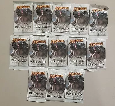 LOT OF 13 MTG AVACYN RESTORED Sealed Booster Packs From Box Magic Gathering #2 • $148.72