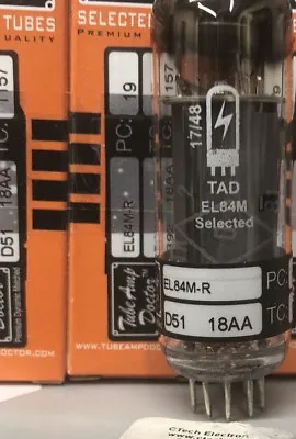 Factory Matched Pair Tube Amp Doctor TAD EL84M-R EL84 6BQ5 - Military Grade • $80